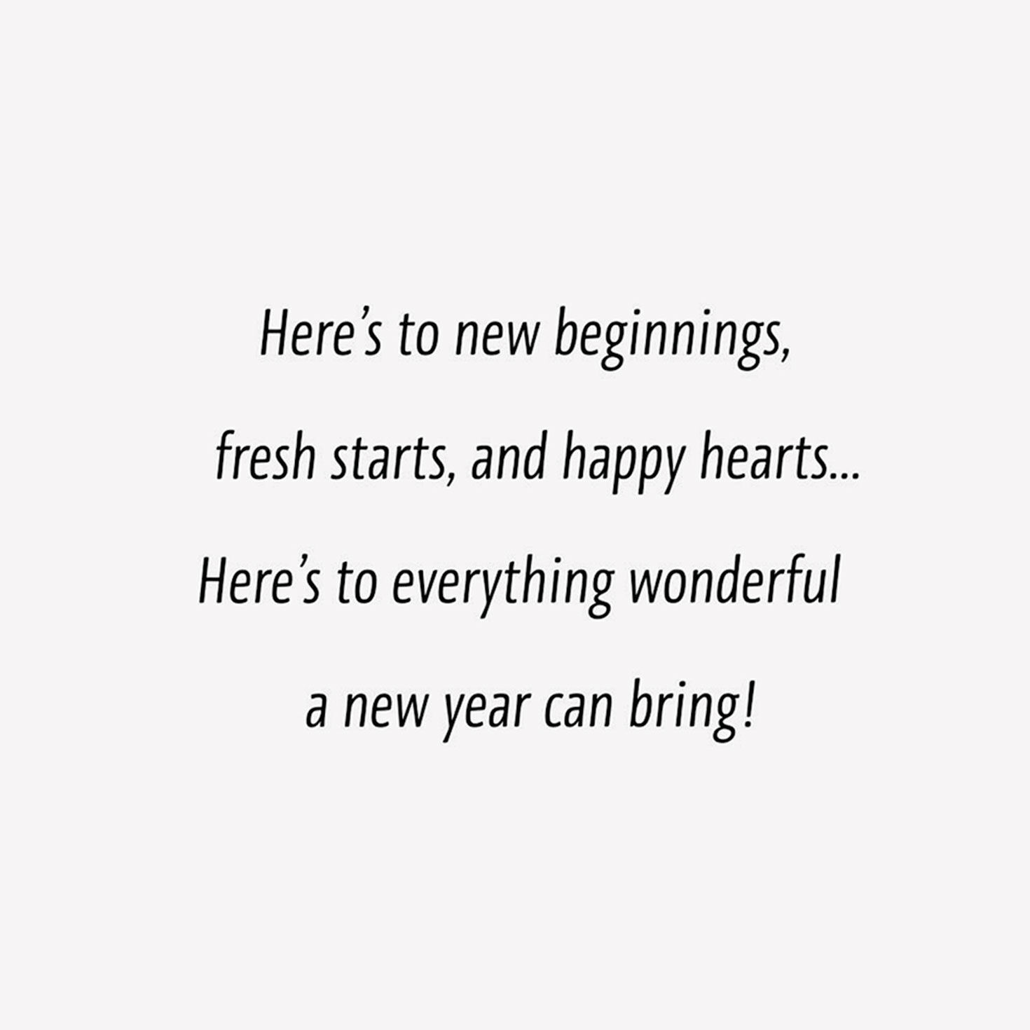 Champagne Tower New Year Cards, Pack of 6, , large image number 4