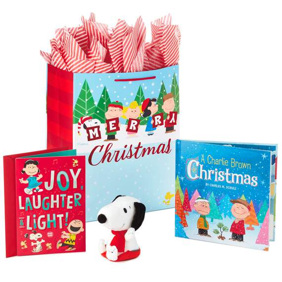 Happy and Bright Peanuts® Christmas Gift Set, , large image number 1