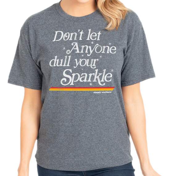 Simply Southern Don't Dull Your Sparkle Women's T-Shirt, , large image number 1