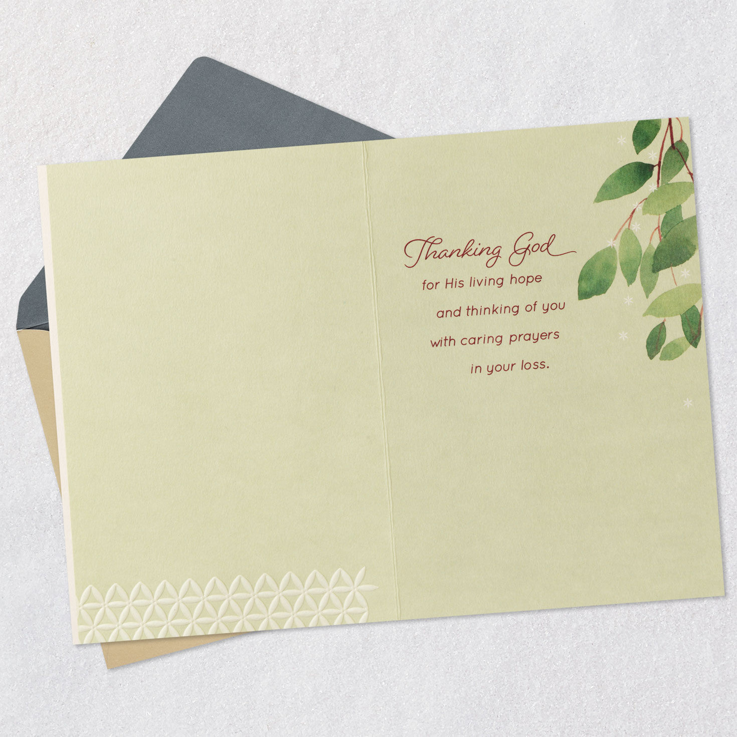 Prayers for You and Your Family Religious Sympathy Card for only USD 3.99 | Hallmark