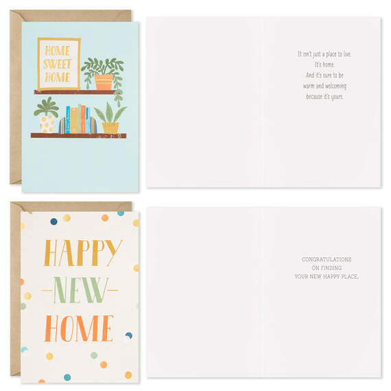 Assorted Designs Boxed New Home Congratulations Cards, Pack of 16, , large image number 4