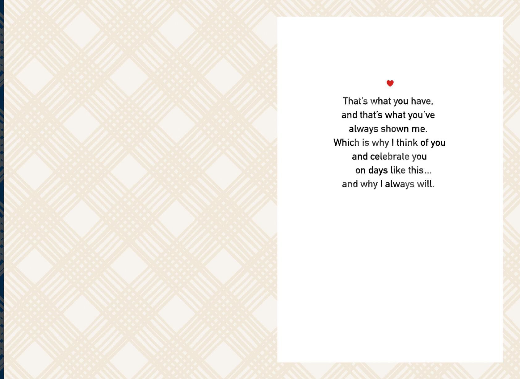 Like A Dad Father's Day Card