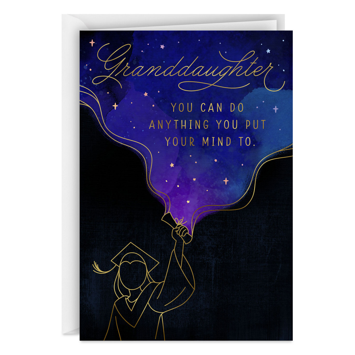 So Proud, So Loved College Graduation Card for Granddaughter