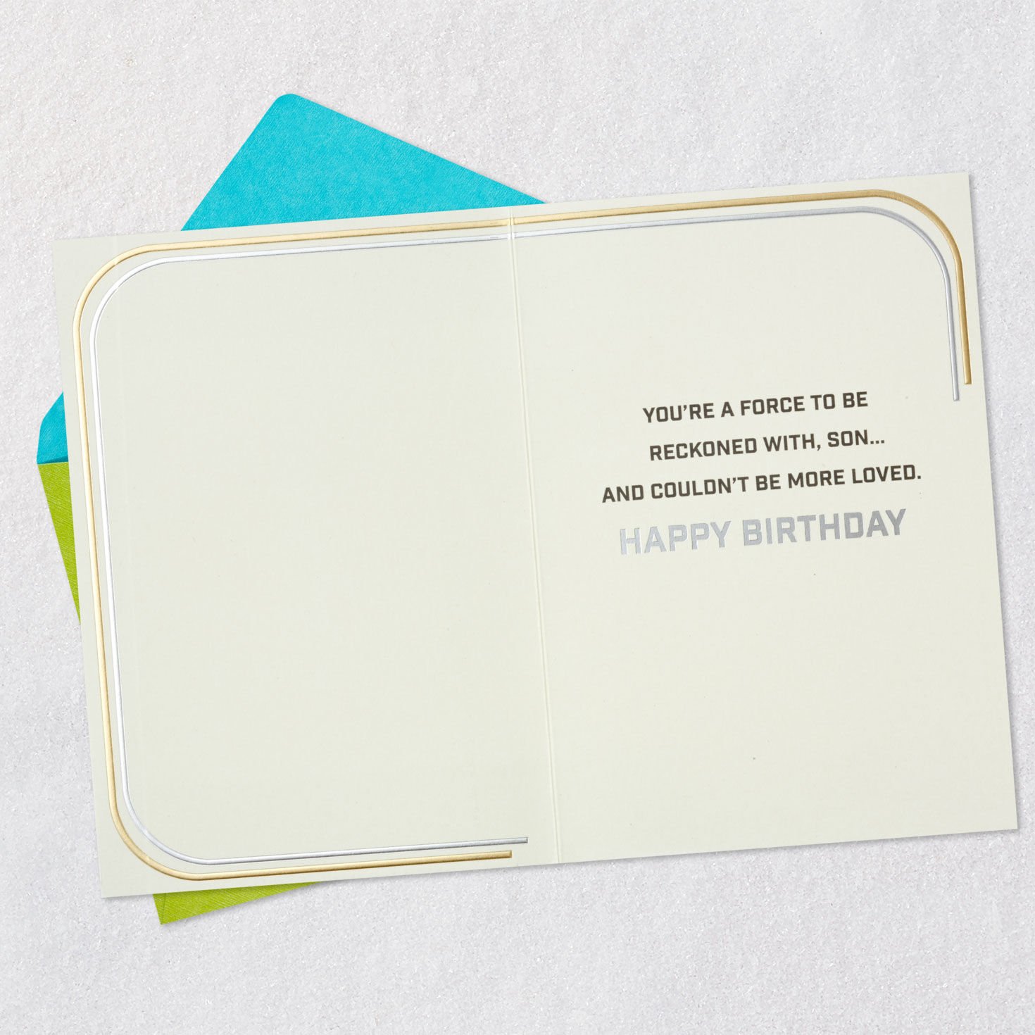 Star Wars™ A Force to Be Reckoned With Birthday Card for Son for only USD 5.59 | Hallmark