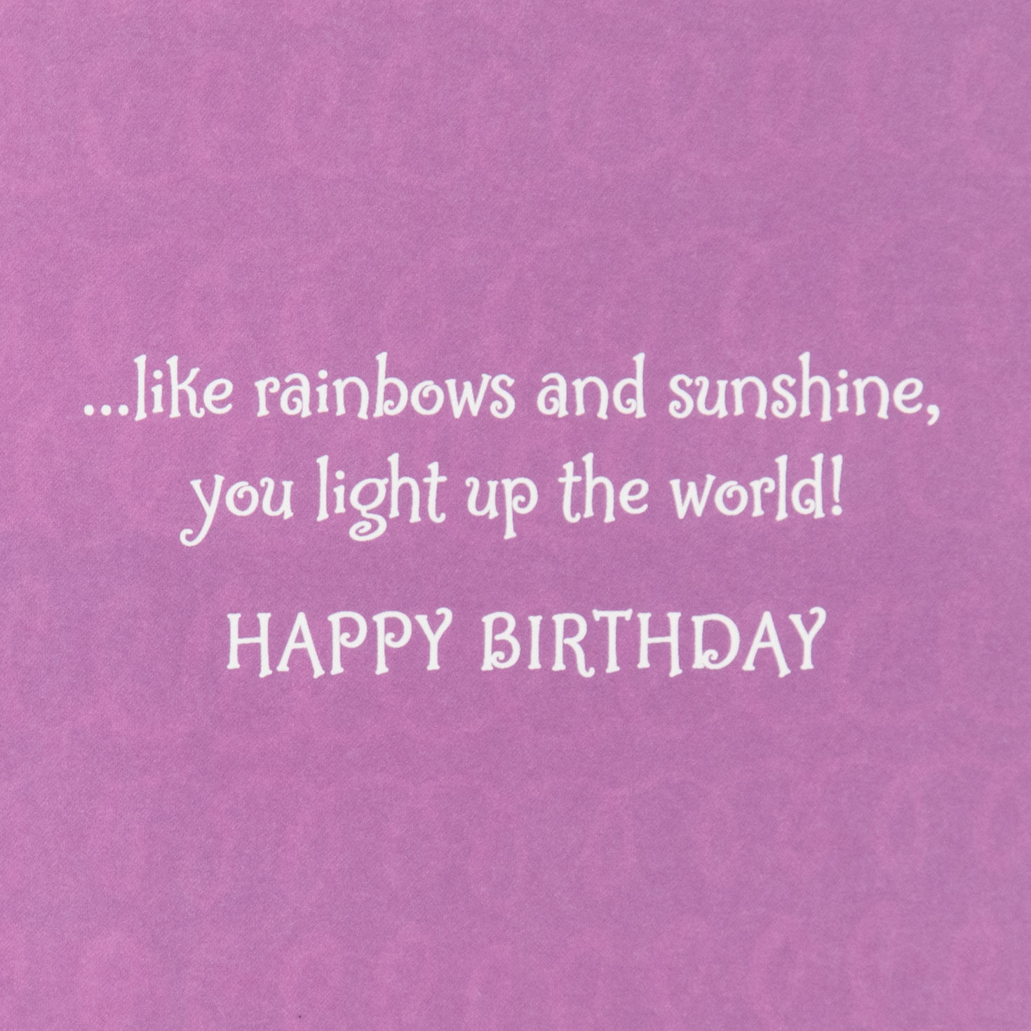Illustrated Little Girl Birthday Card Sentiment image number 2