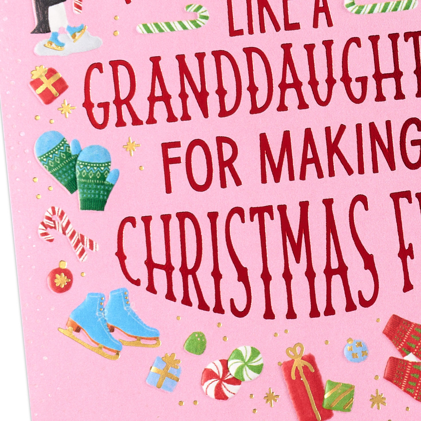 A Granddaughter Makes Christmas Fun Christmas Card for only USD 5.99 | Hallmark