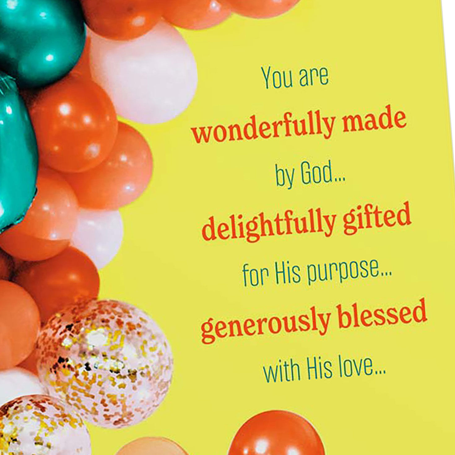 Balloons DaySpring Birthday Cards Assortment Cover Detail image number 5