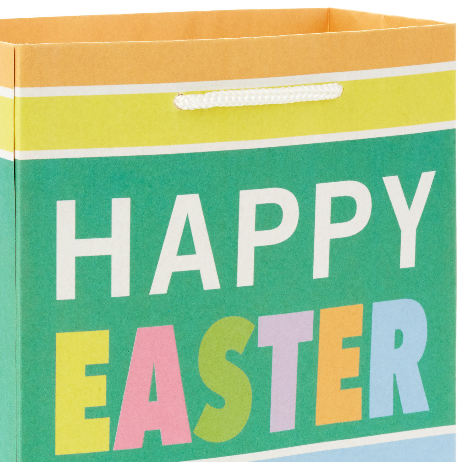 SUNCOLOR 2 Pack Large Easter Gift Bags - 13 Inches With Tissue Paper & Ribbon Handles