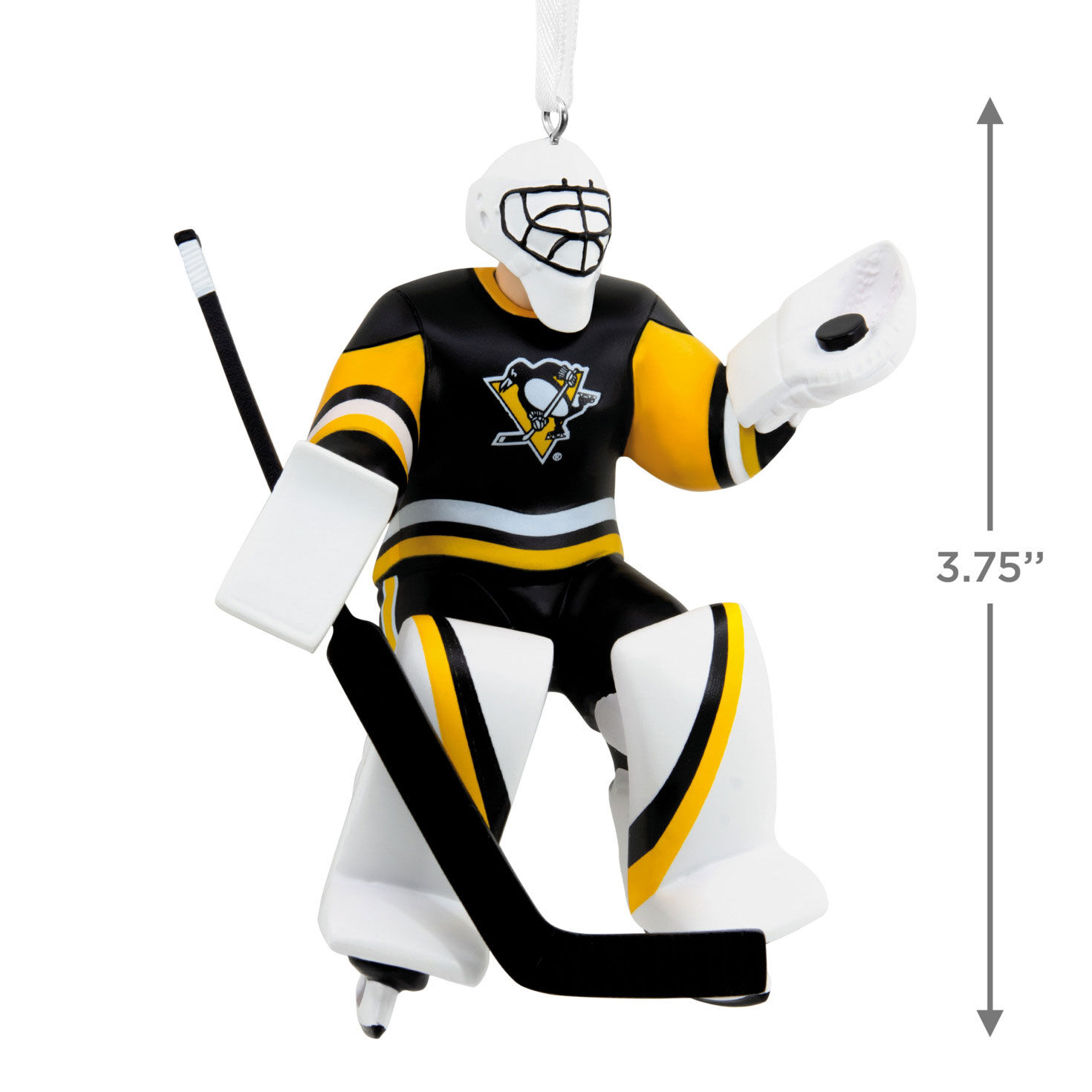 NHL Pittsburgh Penguins&reg; Goalie Hallmark Ornament, , large image number 3