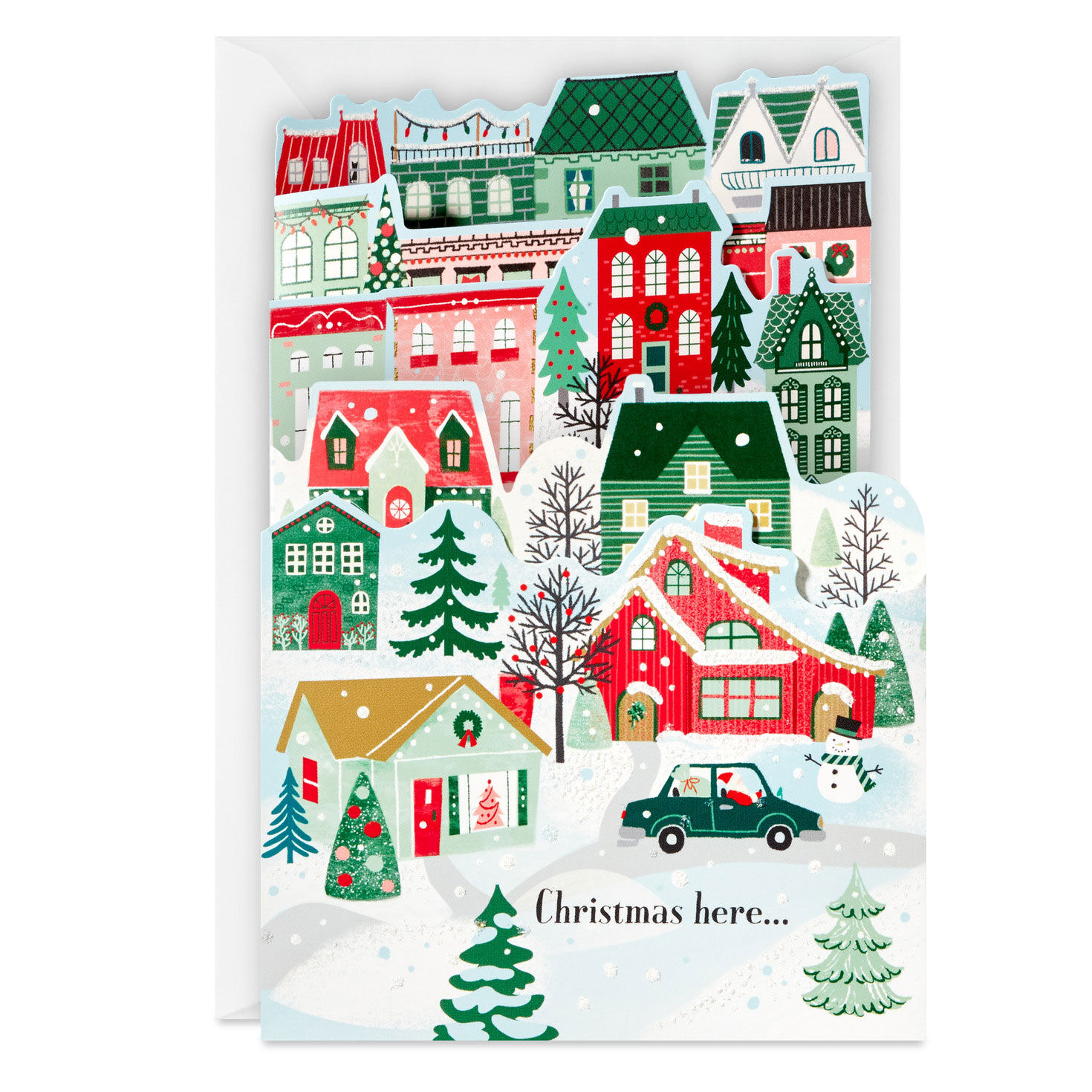 Merry Christmas Everywhere Boxed Christmas Cards, Pack of 8 for only USD 20.49 | Hallmark