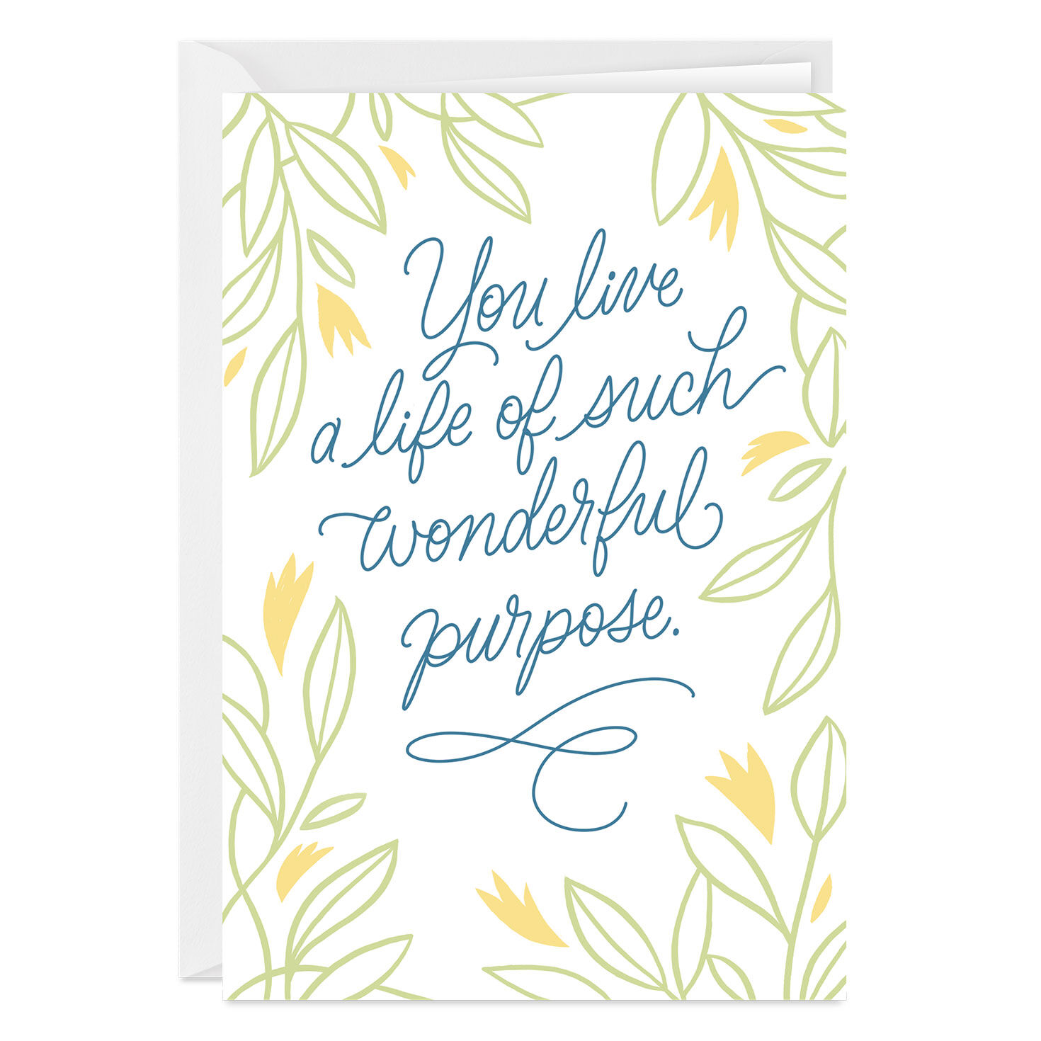 Life of Wonderful Purpose Custom Card