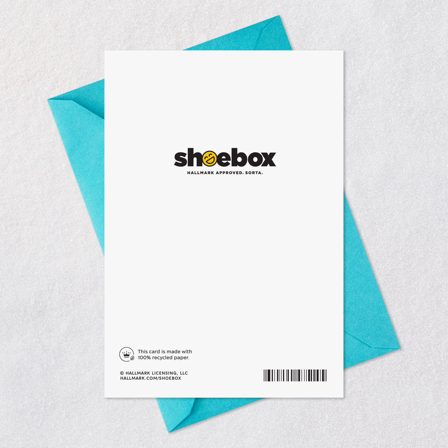 Shoes and Hearts Funny Romantic Love Card Card Back with Envelope image number 7