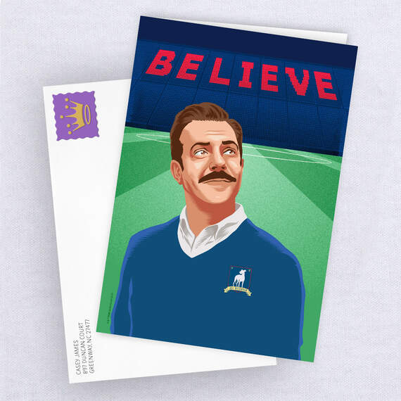 Personalized Ted Lasso™ Believe Card, , large image number 4