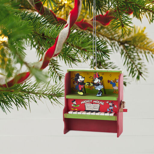 Disney Mickey and Minnie Let's Dance! Musical Ornament With Motion, 
