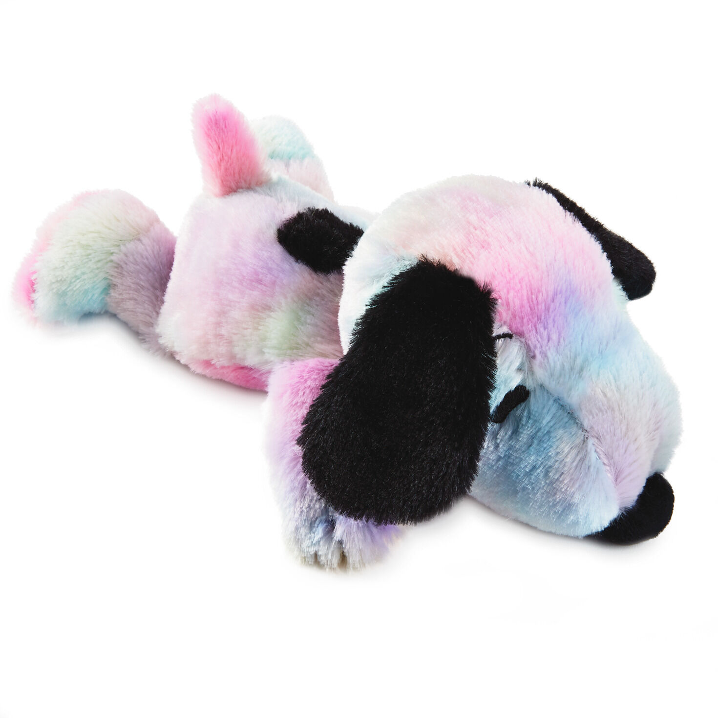 rainbow stuffed dog