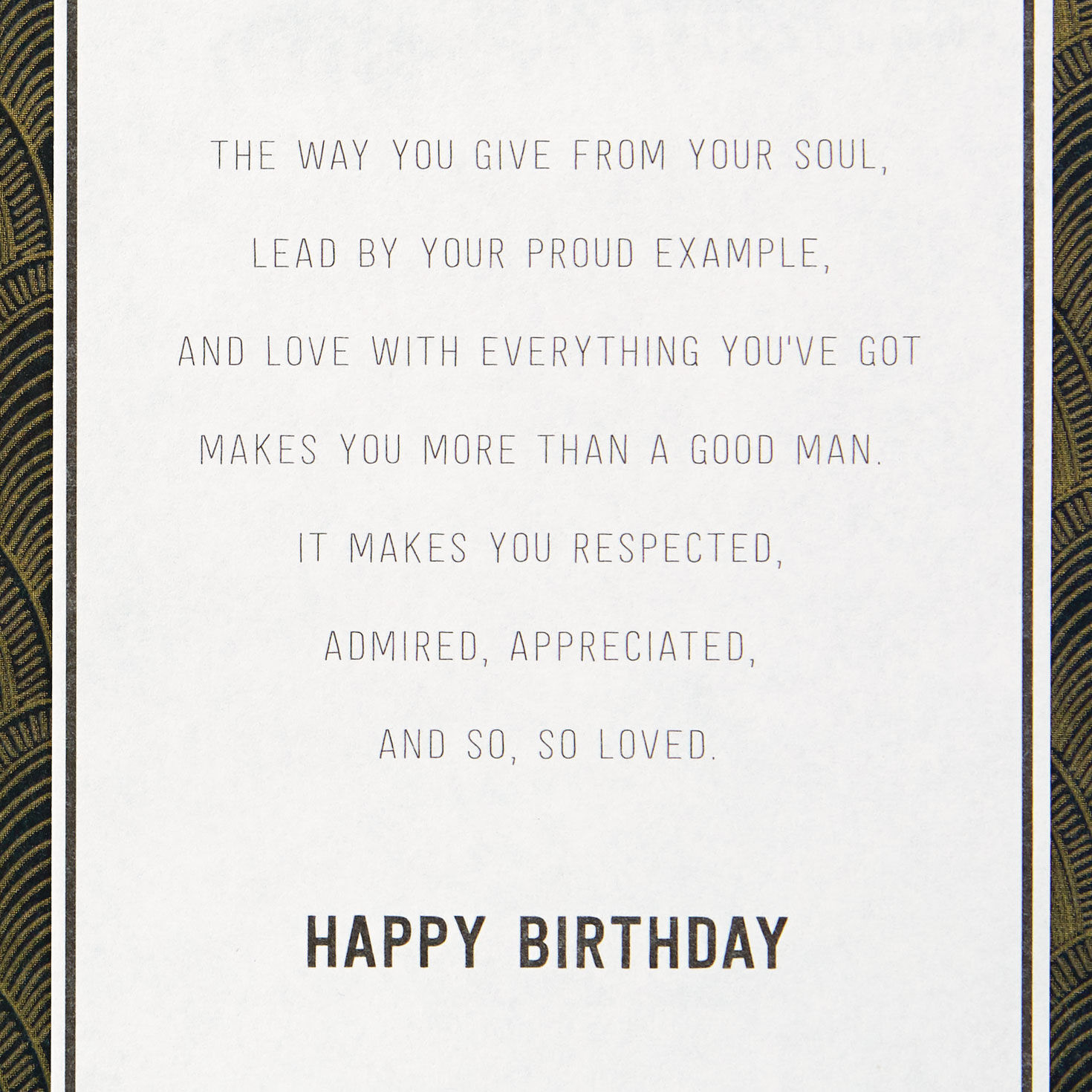 Respected, Appreciated and Admired Birthday Card for Father for only USD 5.59 | Hallmark