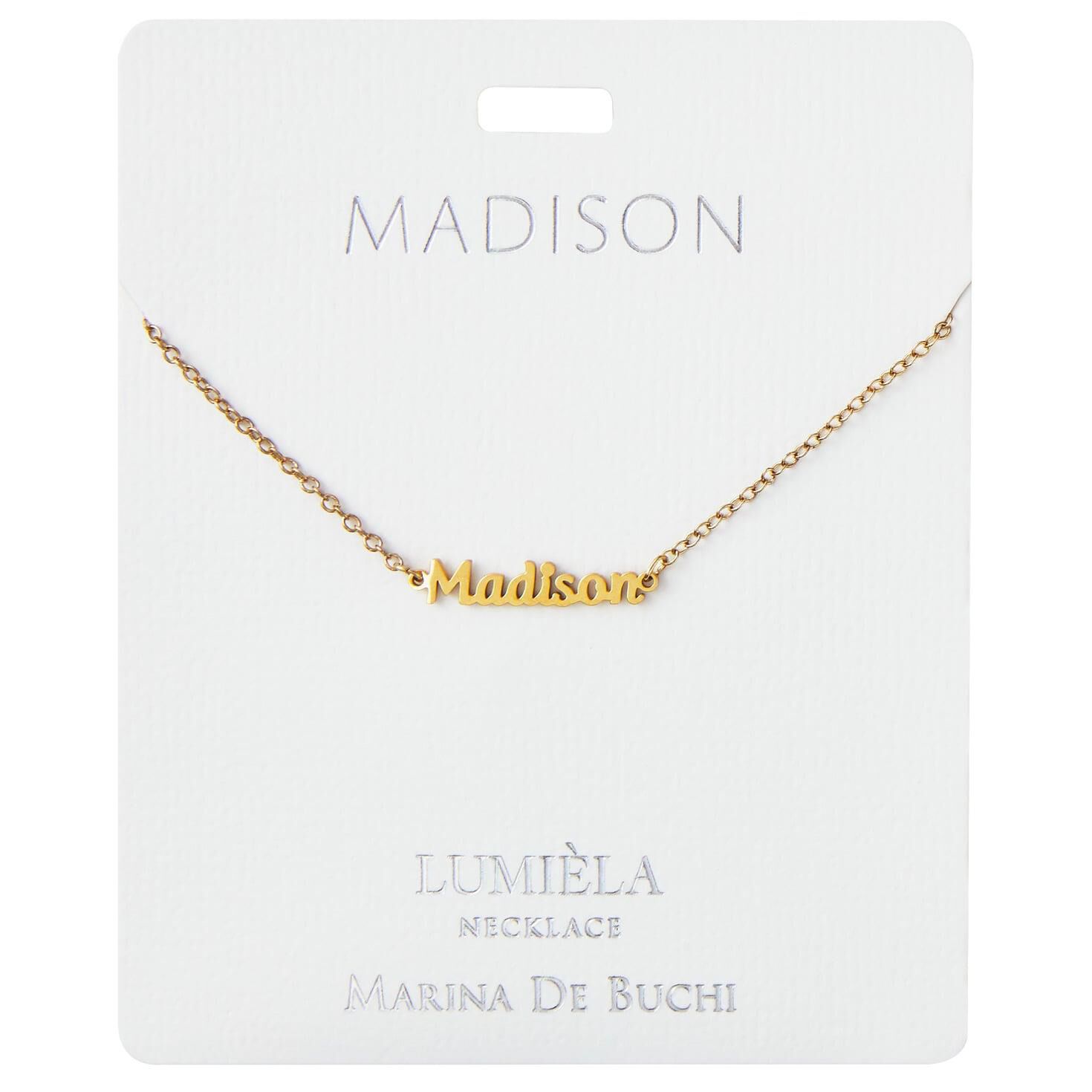 Claire Script Name Necklace, 20 