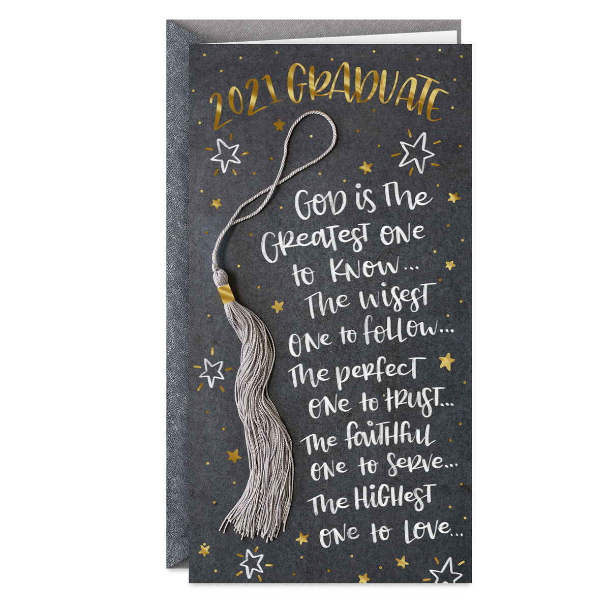 Blessed By Him Religious Money Holder 2021 Graduation Card ...