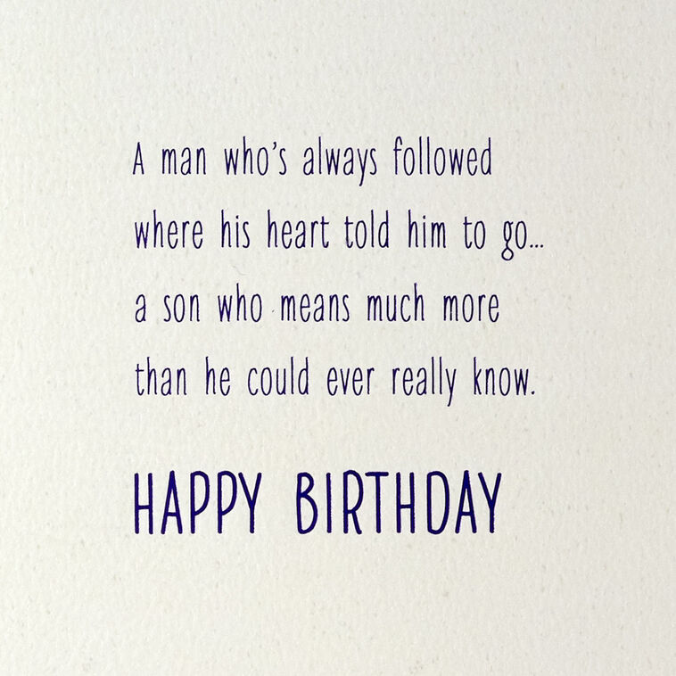 The Man You Have Become Birthday Card for Son, , large image number 3