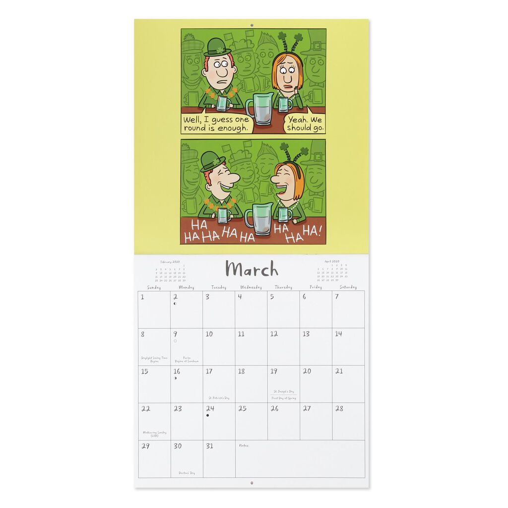 Shoebox 2020 Wall Calendar, 12-Month - Calendars - Hallmark Shoebox 2020 Wall Calendar, 12-Month - Calendars - Hallmark