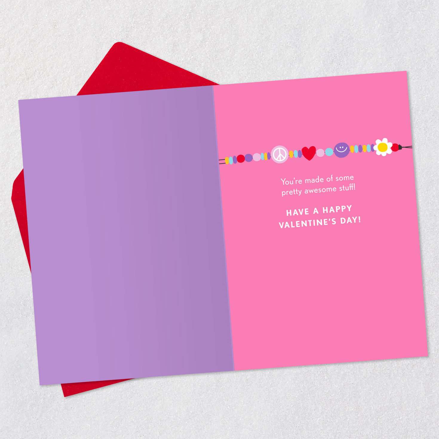 Love, Good Vibes and Heart Valentine's Day Card for Kids for only USD 2.50 | Hallmark