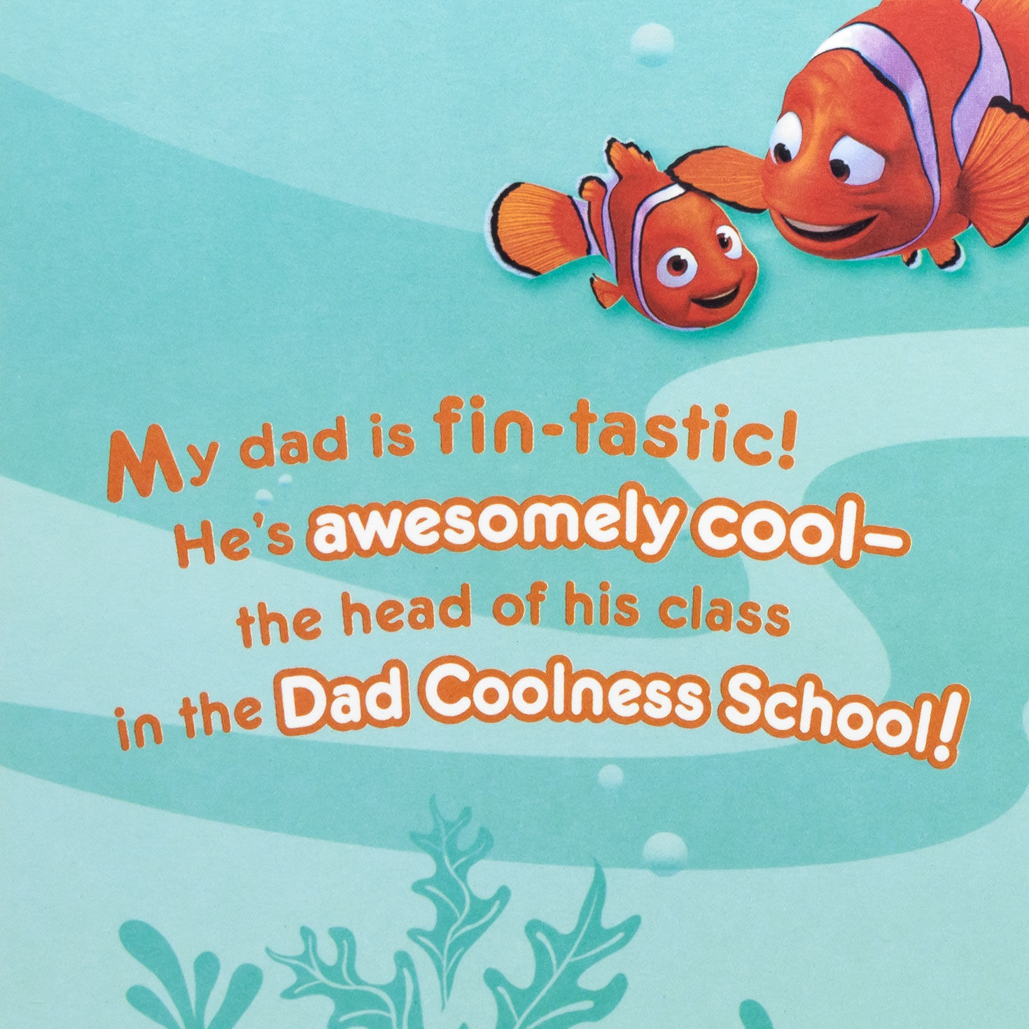 Disney/Pixar Finding Nemo Father's Day Card for Dad sentiment image number 2