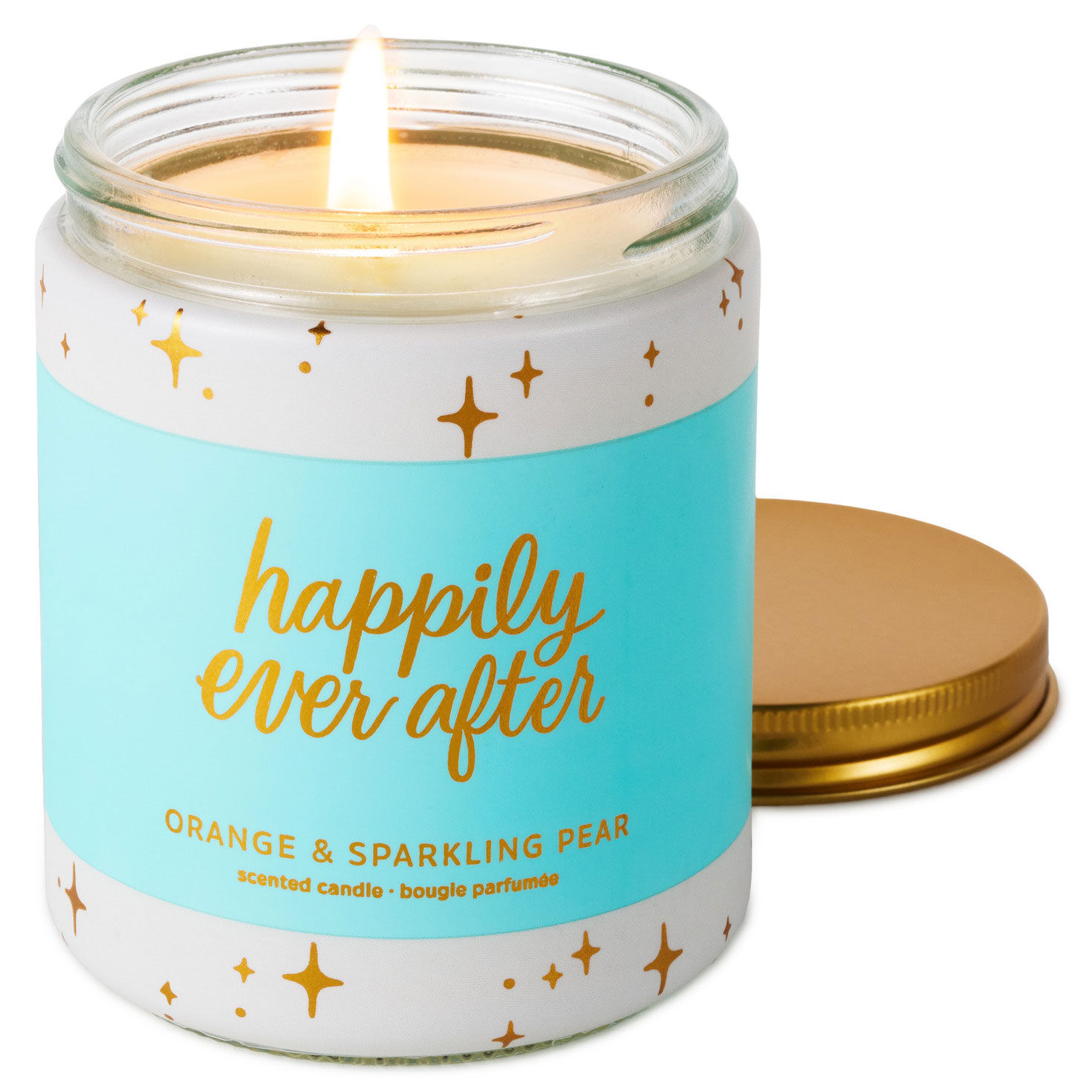 Happily Ever After Orange and Sparkling Pear Scented Jar Candle, 7 oz. for only USD 14.99 | Hallmark