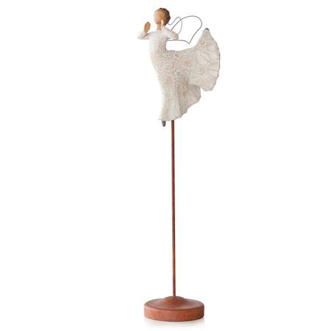 Willow Tree® Song of Joy Angel Figurine on Stand, , large
