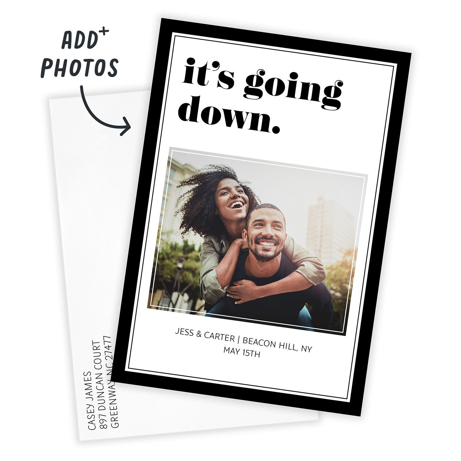 It&rsquo;s Going Down Funny Save the Date, , large image number 2