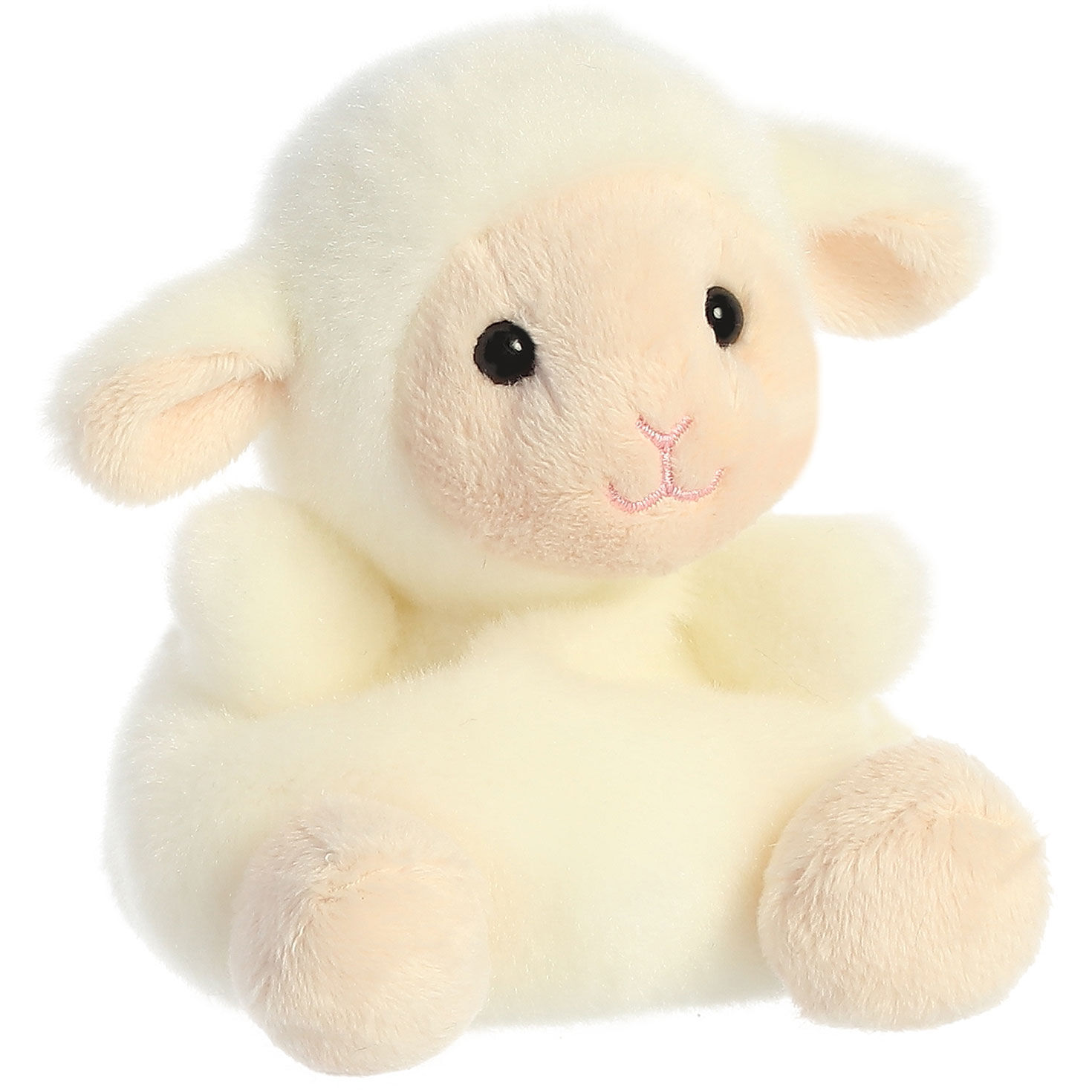 Palm Pals Cream Lamb Small Stuffed Animal  image number 3