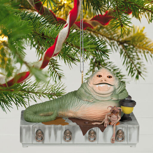 Star Wars: Return of the Jedi™ Jabba the Hutt™ Ornament With Sound and Motion, 