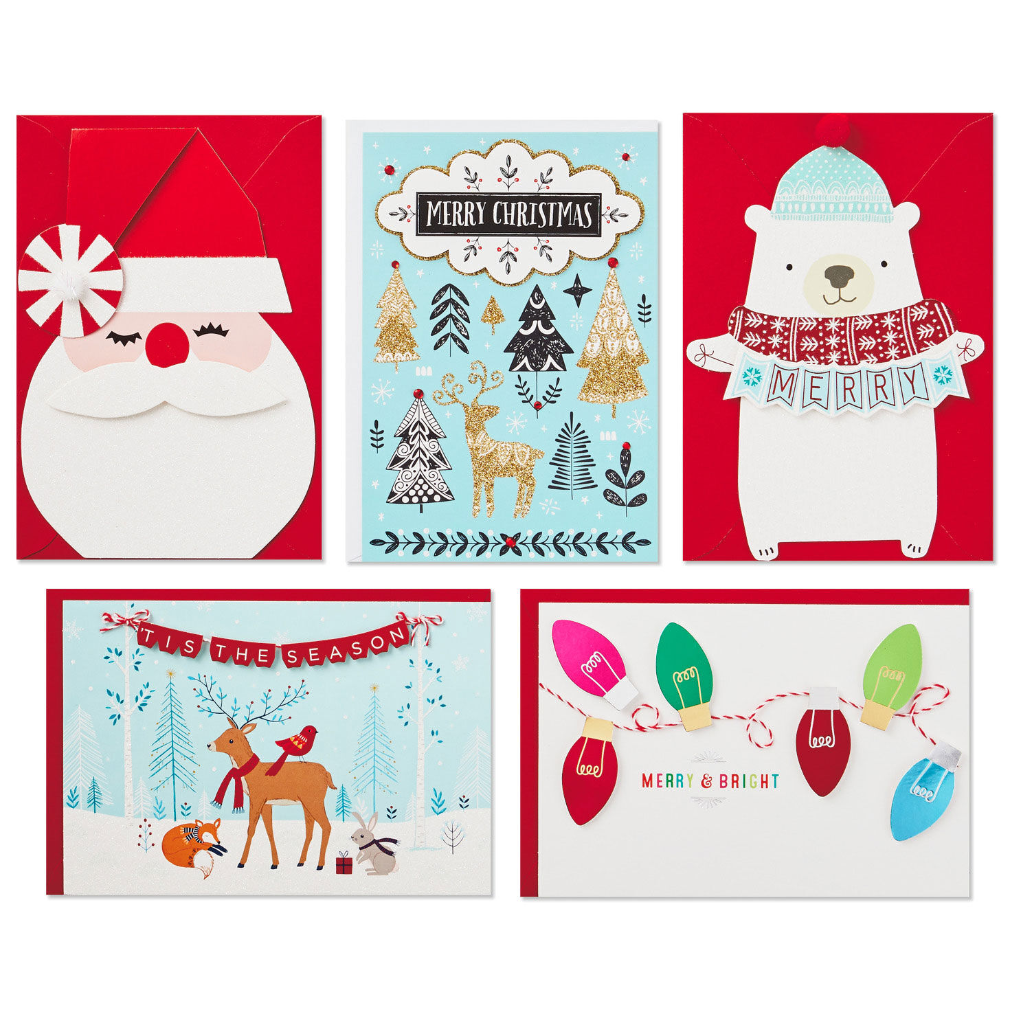 Handmade Boxed Christmas Card Assortment card fronts image number 4