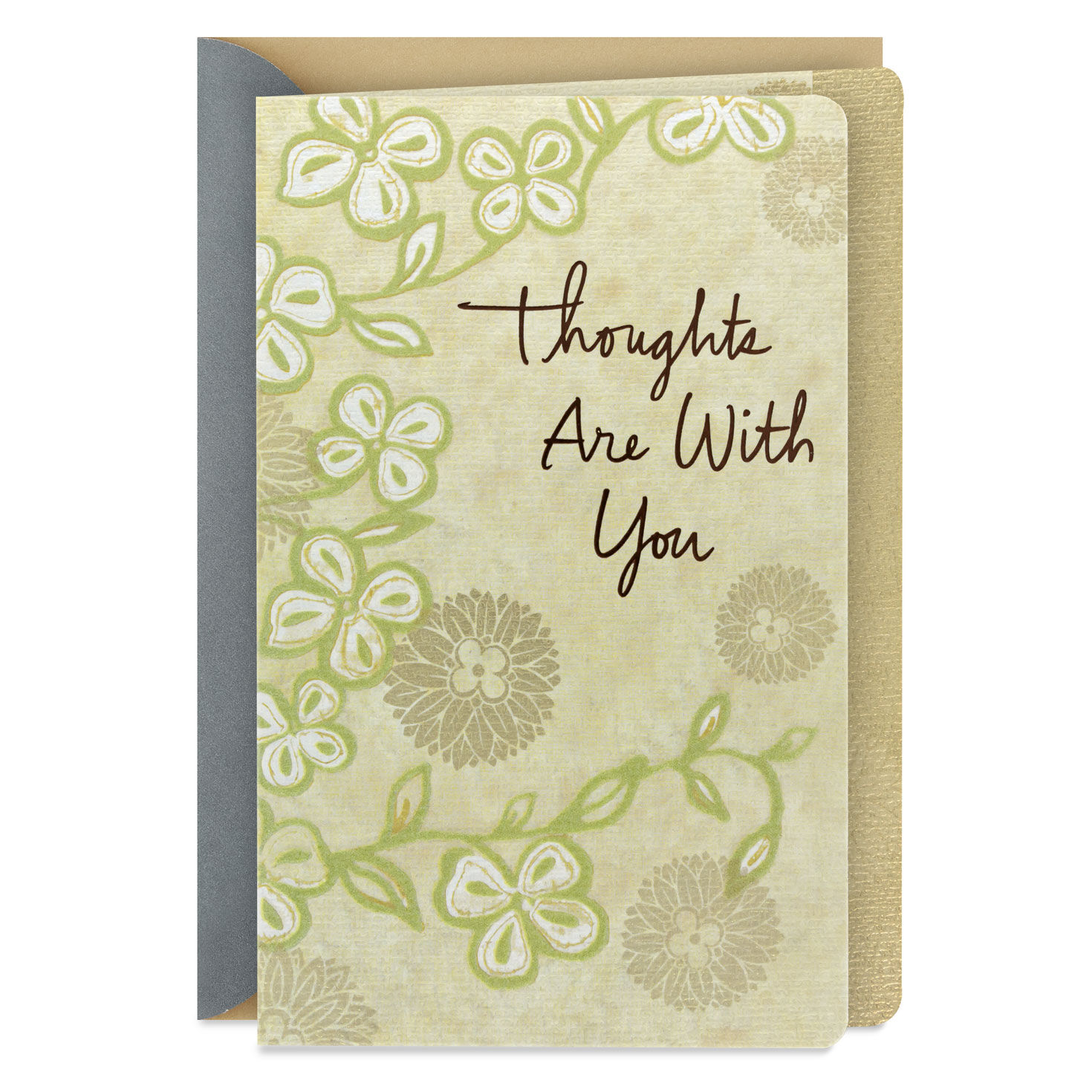 Comforting Thoughts Are With You Sympathy Card