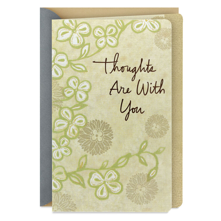 Hallmark - Biglietto di condoglianze con testo in inglese At This Sad Time, formato medio Sorry For Your Loss Hallmark - Biglietto di condoglianze con testo in inglese At This Sad Time, formato medio Sorry For Your Loss