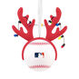 Angels Reindeer Baseball Christmas Ornament back image number 6