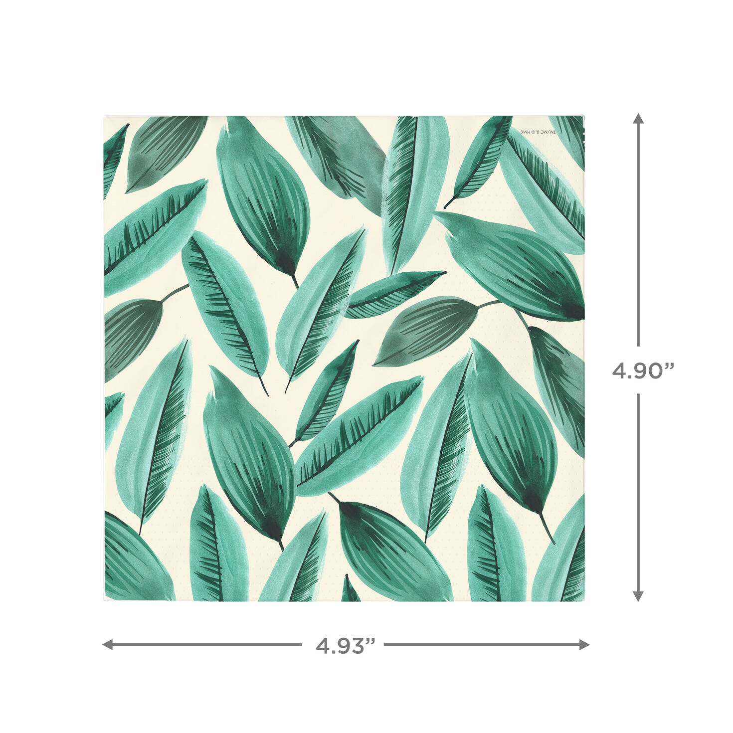 Palm Leaves Print Cocktail Napkins, Set of 16 for only USD 4.49 | Hallmark