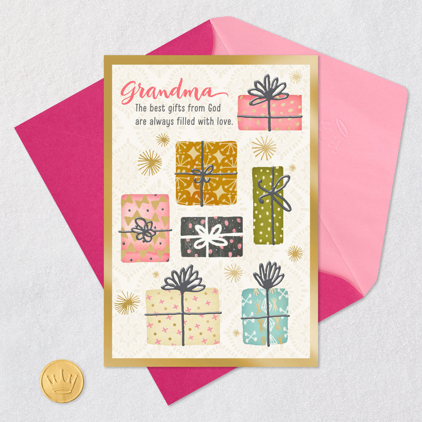 You Are a Gift From God Religious Birthday Card for Grandma, , large image number 6