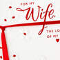 Love of My Life Valentine's Day Card for Wife, , large image number 4