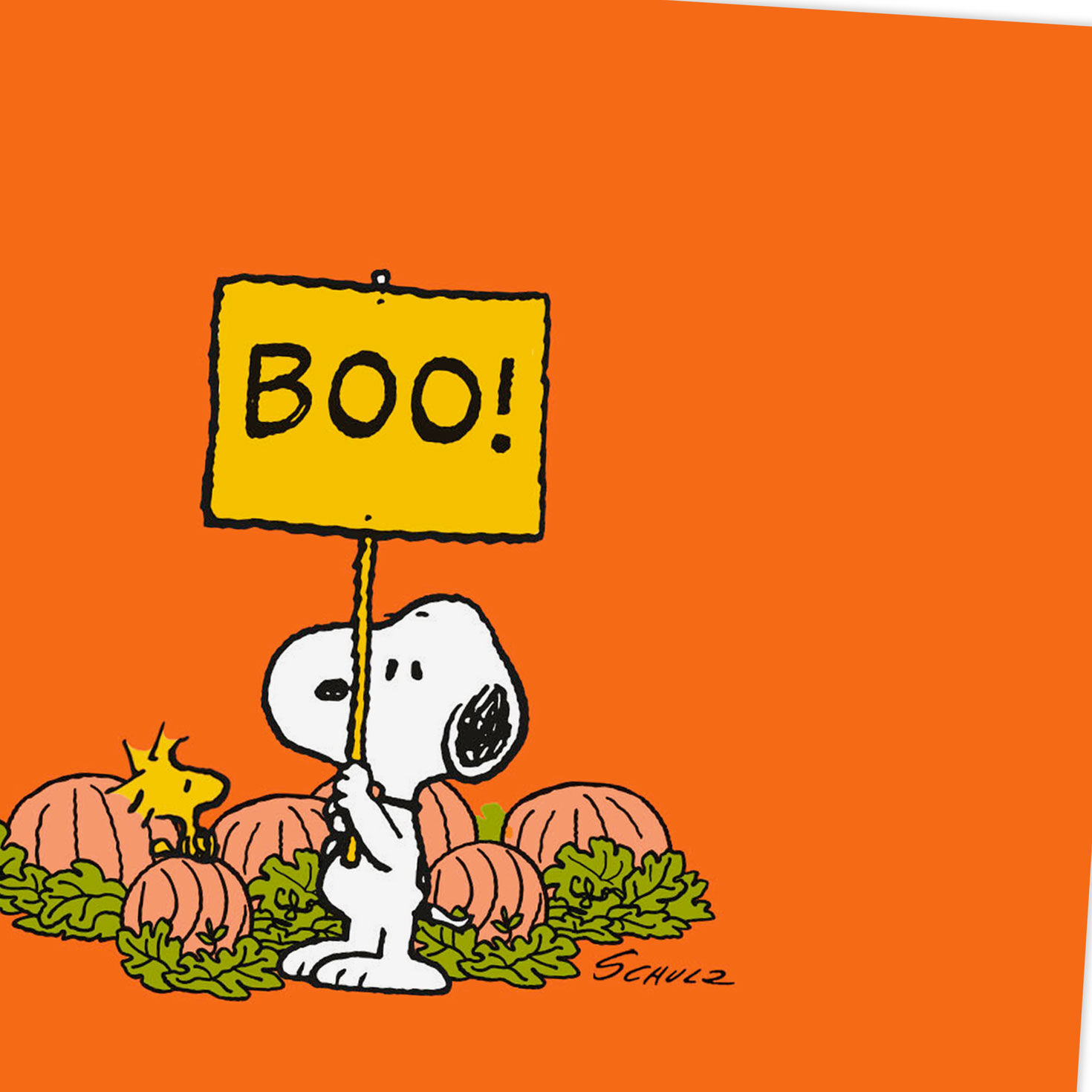 Peanuts® Snoopy and Woodstock Boo-Hoo Miss You Halloween Card for only USD 2.00 | Hallmark