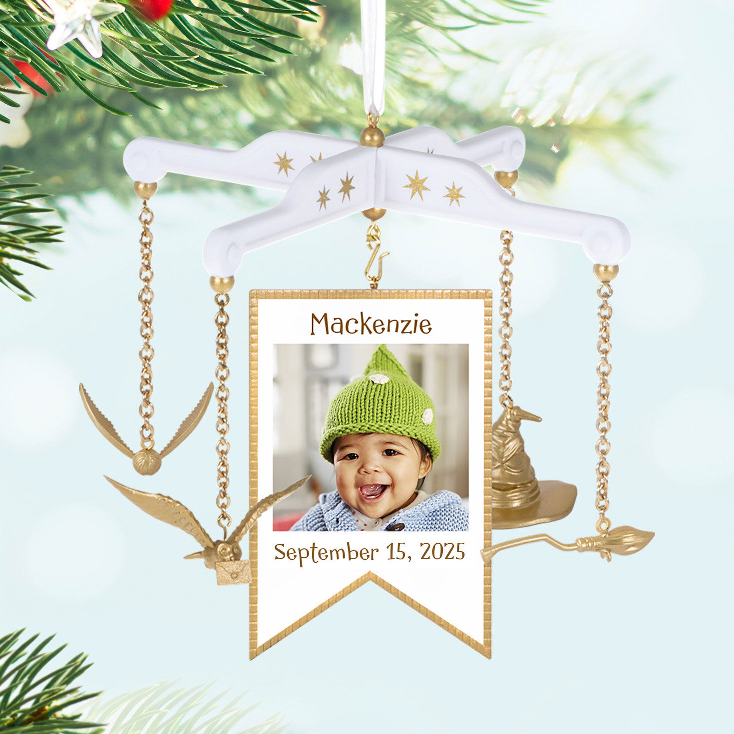 personalized baby ornament