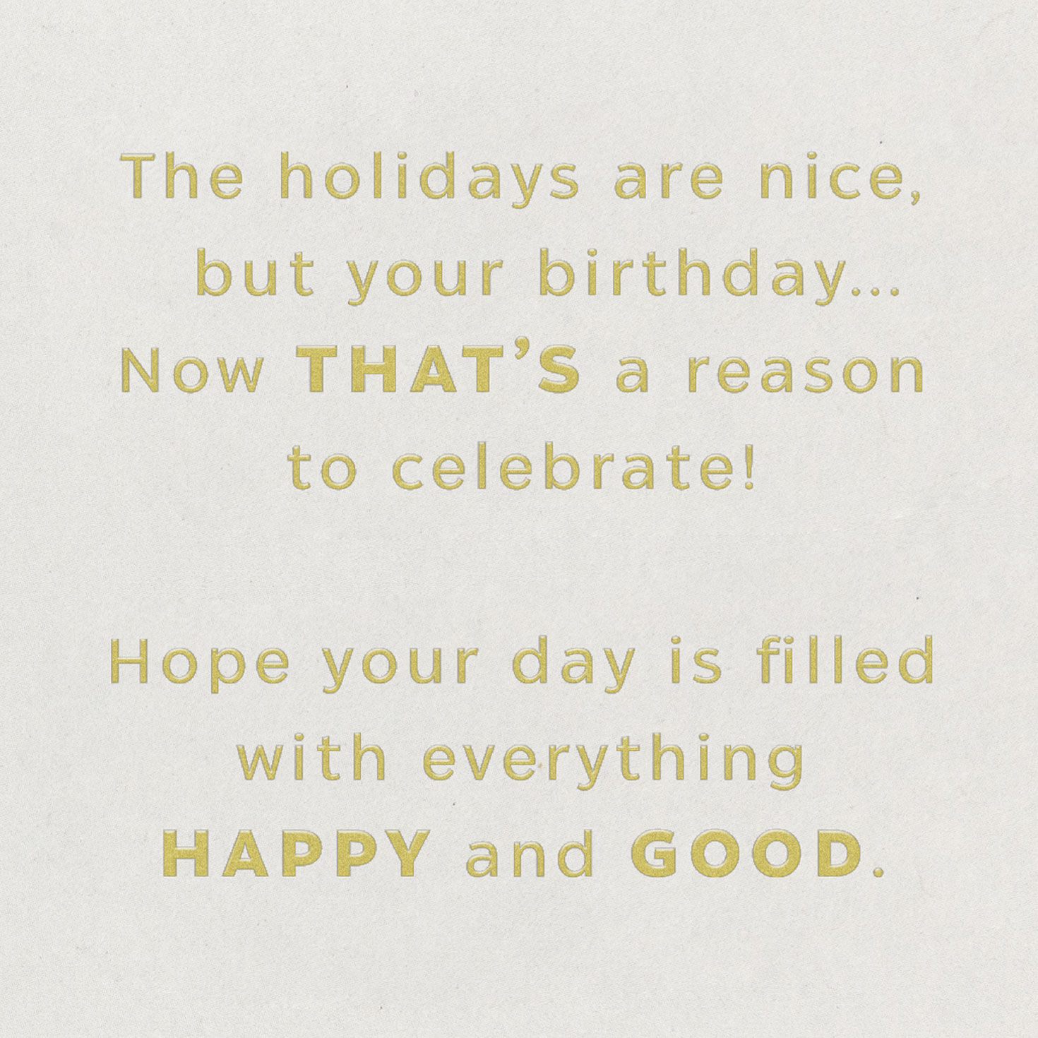 A Reason to Celebrate Christmas Birthday Card, , large image number 2