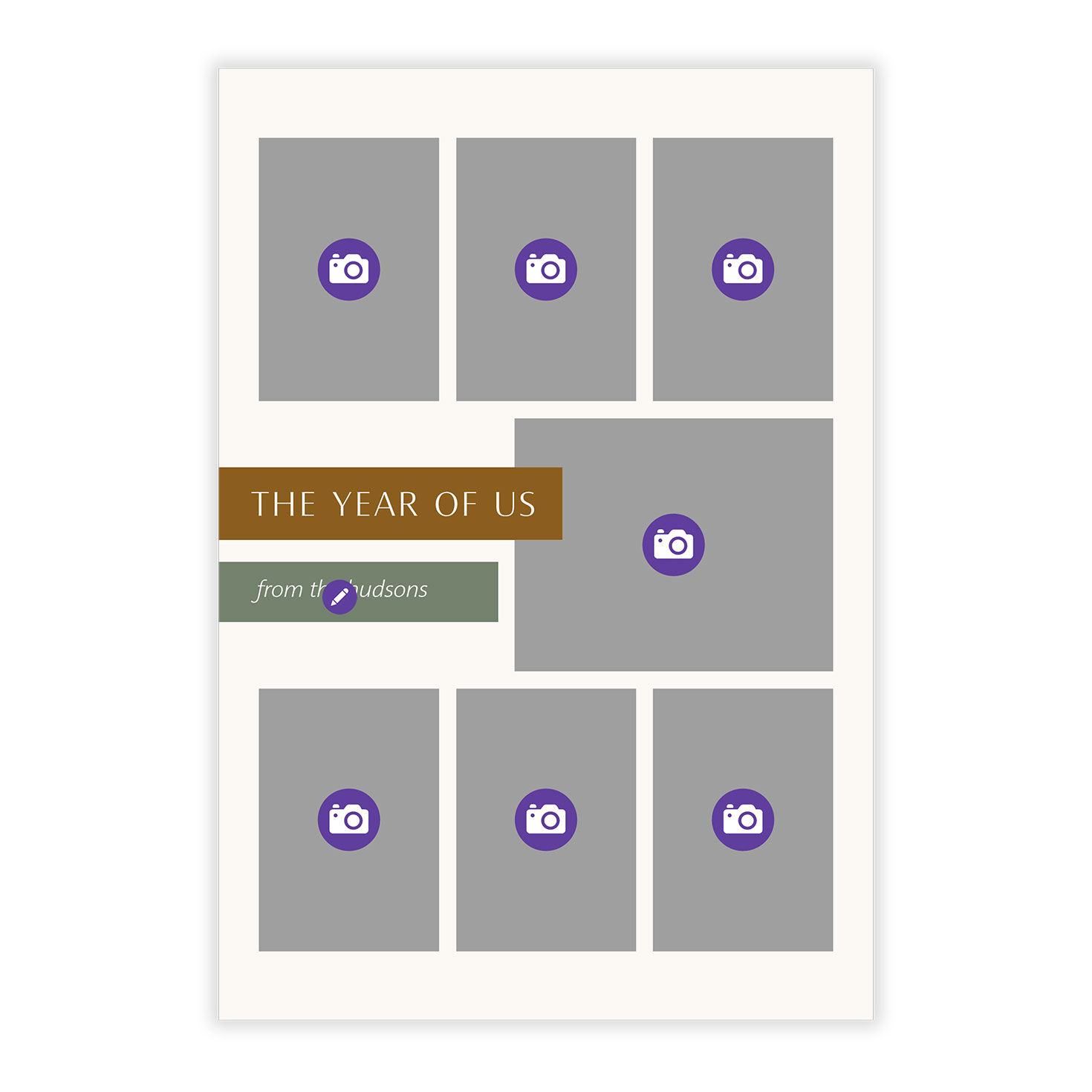 The Year of Us Flat Holiday Photo Card, , large image number 5