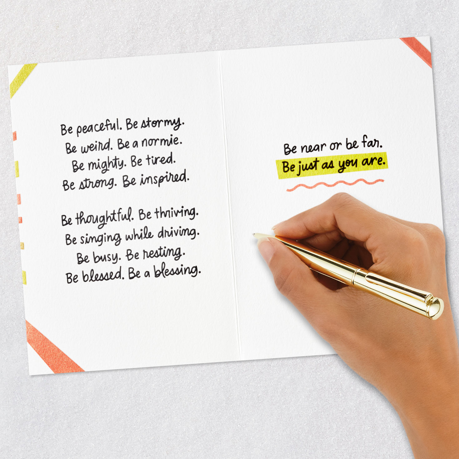 Sun Rays Encouragement Card Signing card image number 7