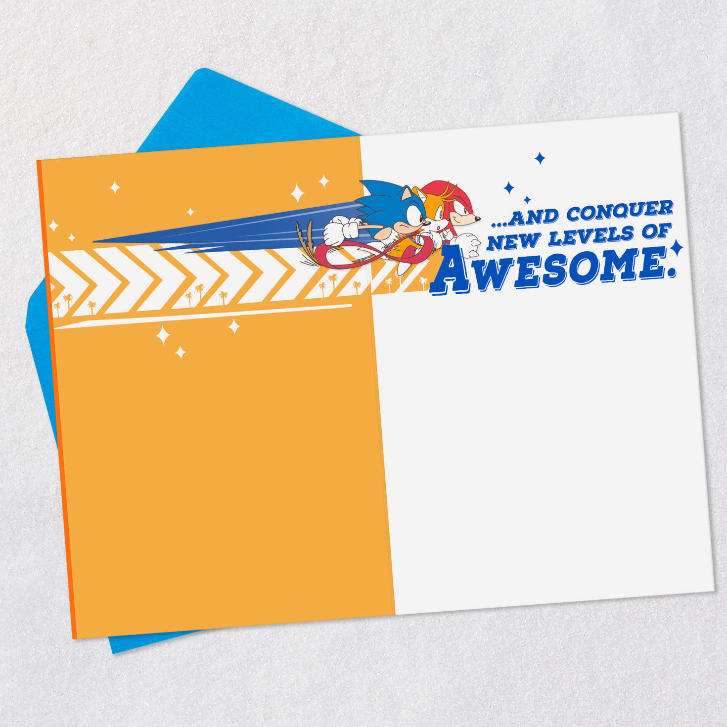 Sonic the Hedgehog™ Levels of Awesome Birthday Card for Nephew for only USD 2.99 | Hallmark