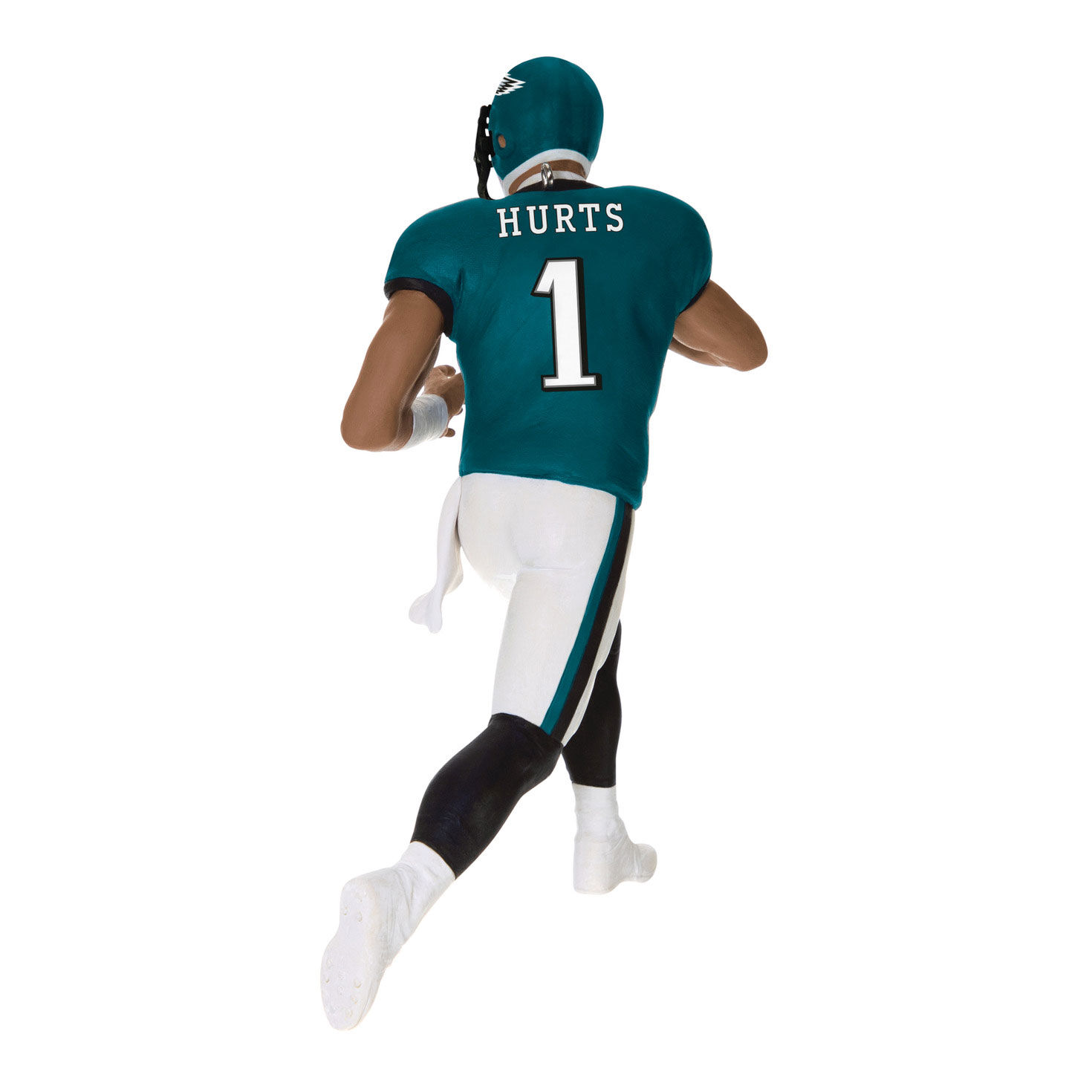 Philadelphia Eagles Jalen Hurts Keepsake Ornament back image number 6