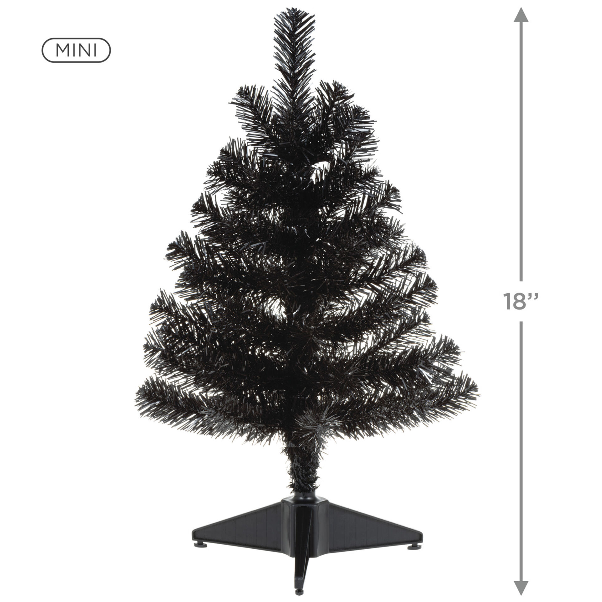 Miniature Keepsake Ornament Black Christmas Tree 18 Keepsake Ornaments Hallmark