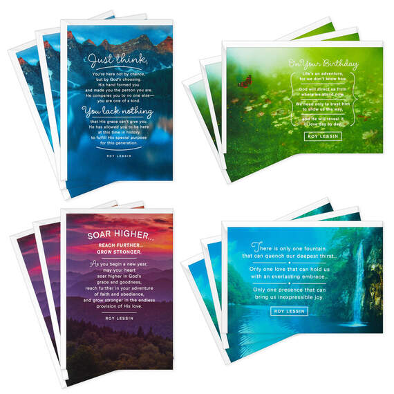 Roy Lessin Inspiration Boxed Religious Encouragement Cards Assortment, Pack of 12, , large image number 2