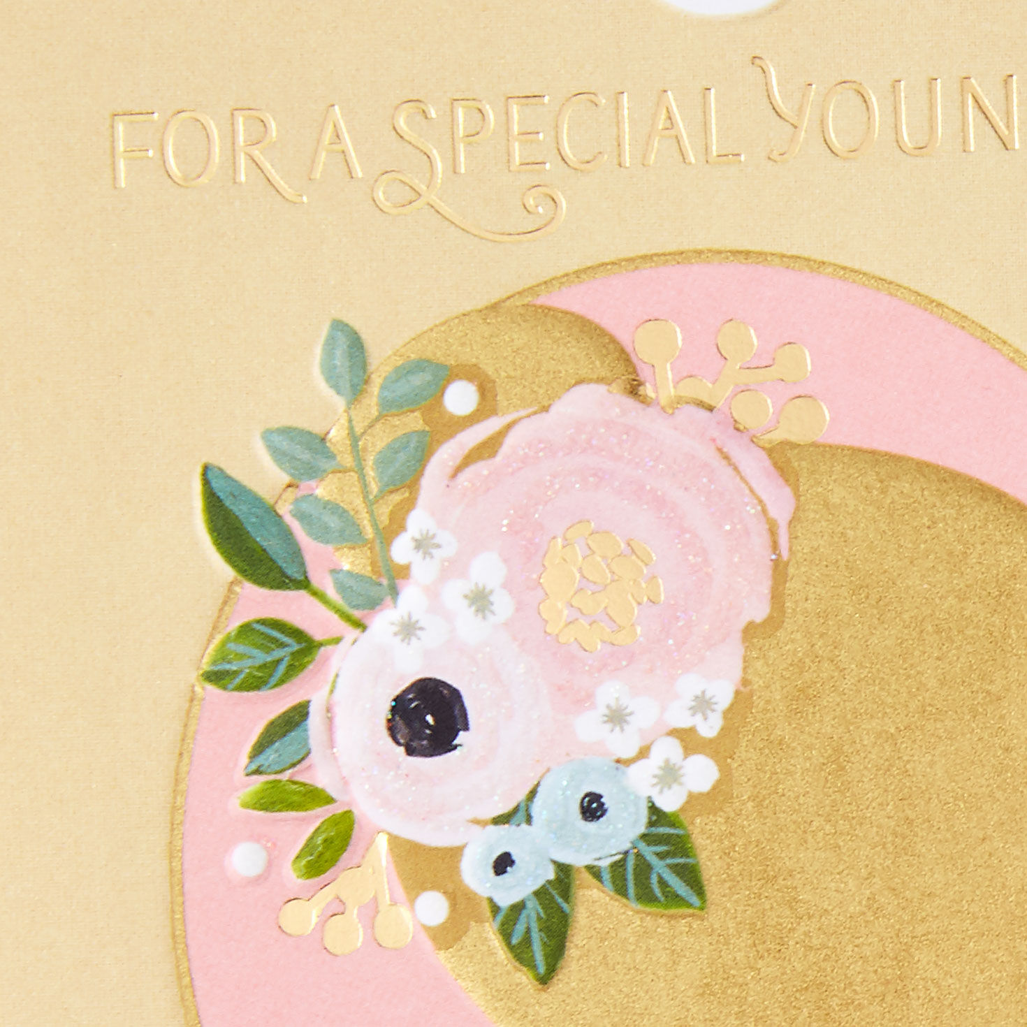 Silhouetted Girl in Profile Confirmation Card Card Front Detail image number 5