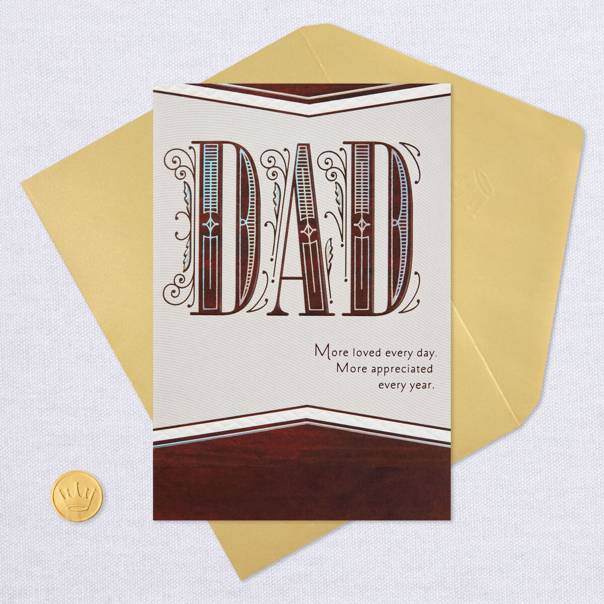 Saying Thanks Is Not Enough Father&#039;s Day Card for Dad - Greeting Cards - Hallmark