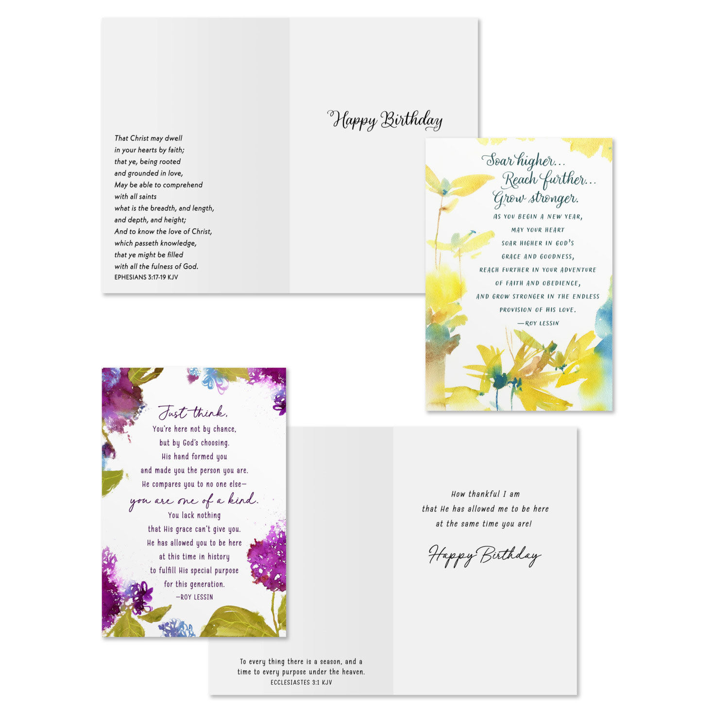 Roy Lessin DaySpring Birthday Cards Assortment Card Front with Sentiment image number 3